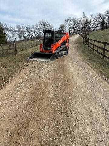 Gravel Driveway Regrading image